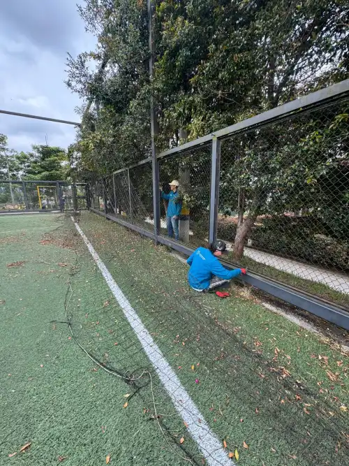 Inicio de mantenimiento escenarios deportivos porvenir 2