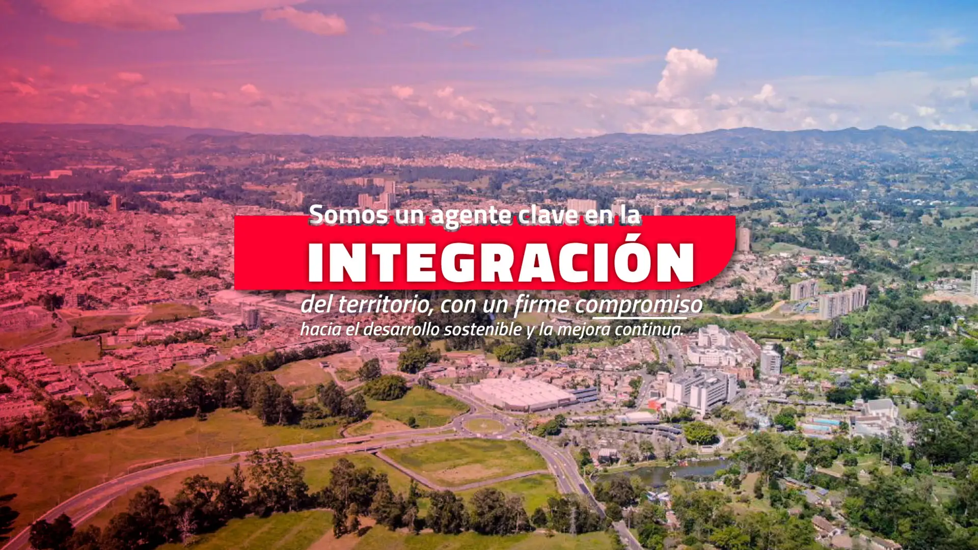 Edeso, imagen panorámica que muestra toda la ciudad de Rionegro