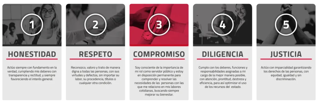 Edeso, imagen que muestra los 5 valores fundamentales de Edeso