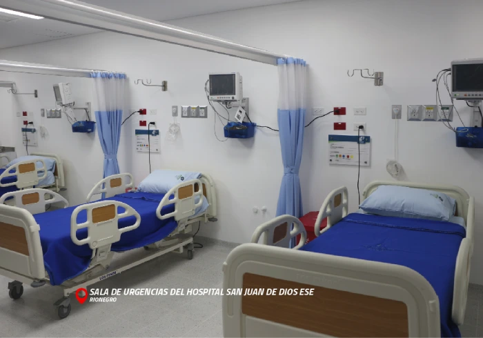 Galería de fotos Sala de urgencias del Hospital San Juan de Dios E.S.E