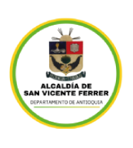 Edeso, logo aliado Alcaldia de San Vicente Ferrer