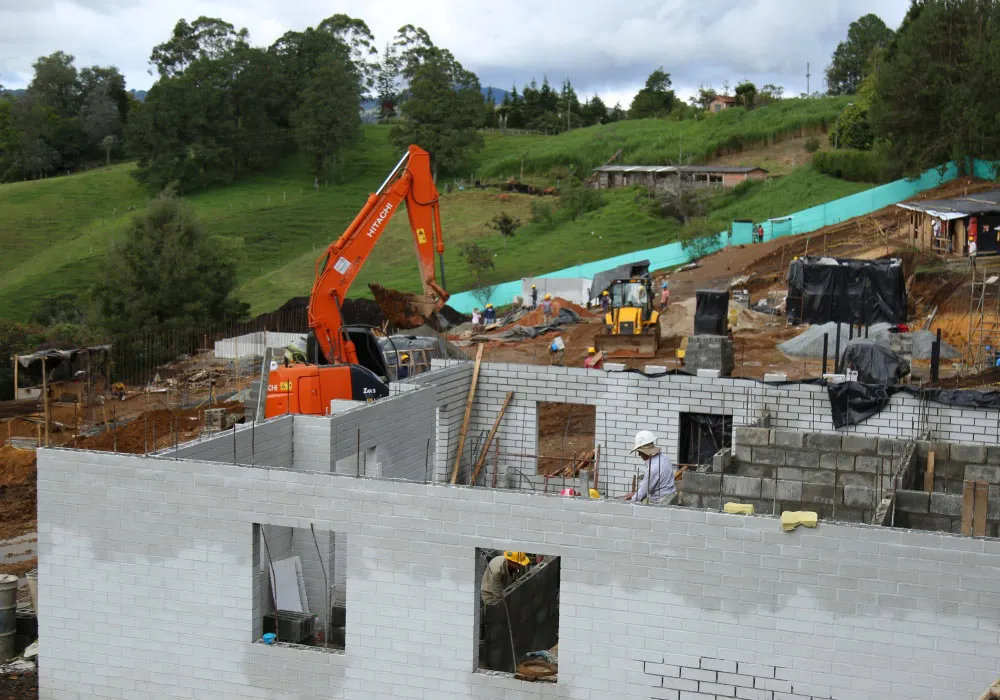 Edeso, construcción de CI Bienestar animal CEIBA