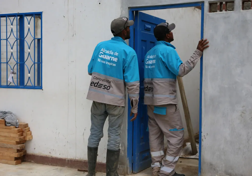 Edeso, galería de mejoramiento de viviendas Rionegro, inspeccion de vivienda