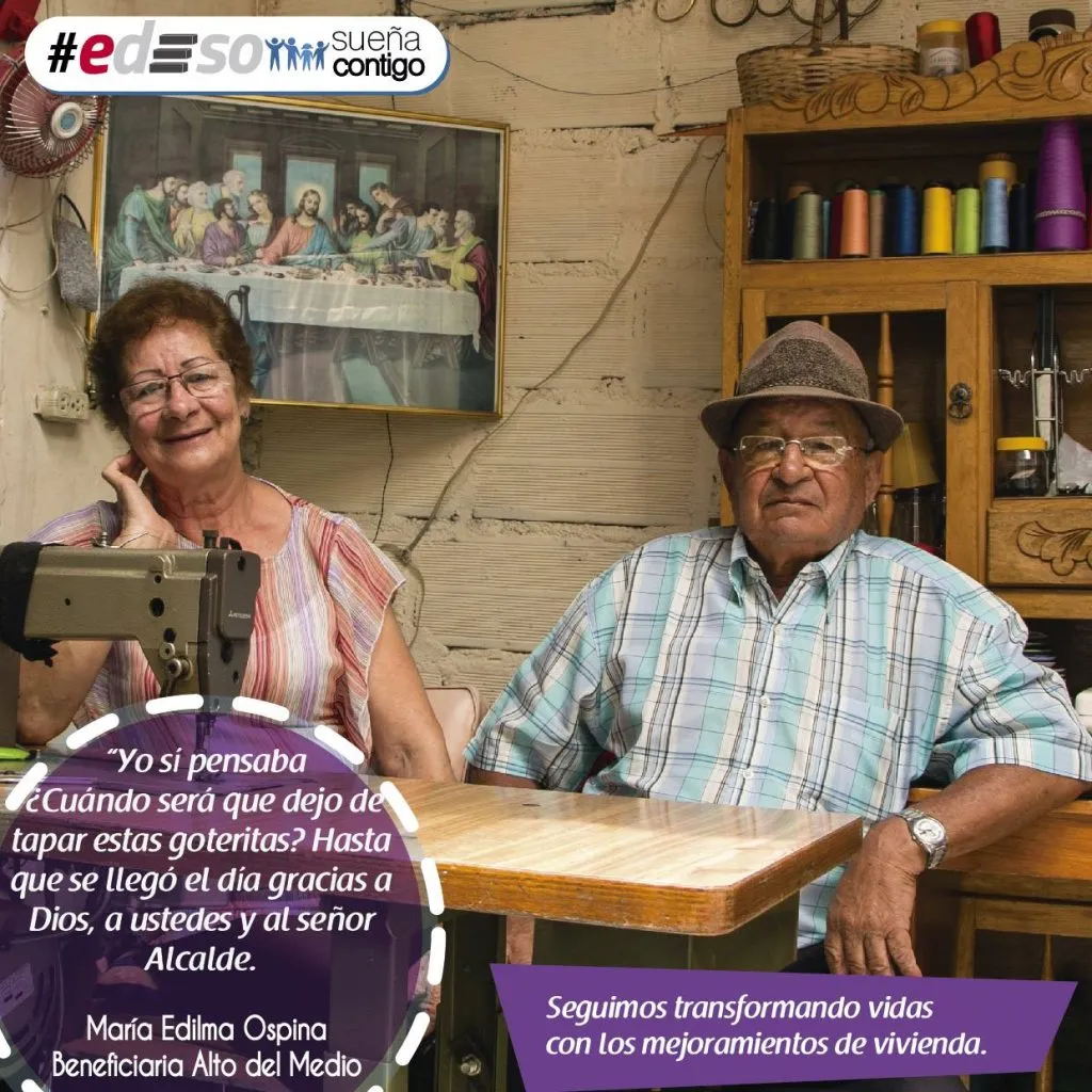 Edeso, galería de mejoramiento de viviendas Rionegro