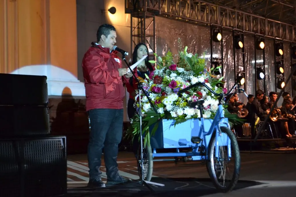 Edeso, Inauguración de la Plaza de la libertad, Rionegro Antioquia