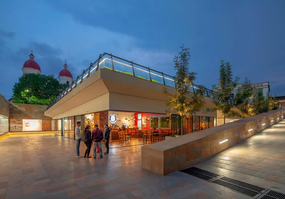 Edeso, Inauguración de la Plaza de la libertad, Rionegro Antioquia