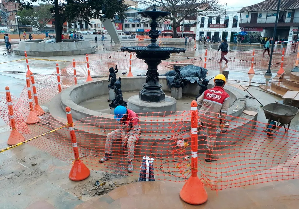 Edeso, Inauguración de la Plaza de la libertad, Rionegro Antioquia