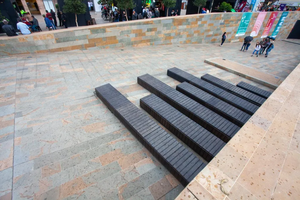 Edeso, Inauguración de la Plaza de la libertad, Rionegro Antioquia