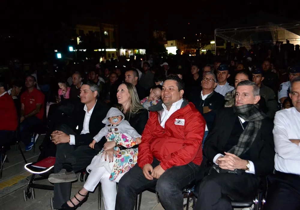 Edeso, Inauguración de la Plaza de la libertad, Rionegro Antioquia