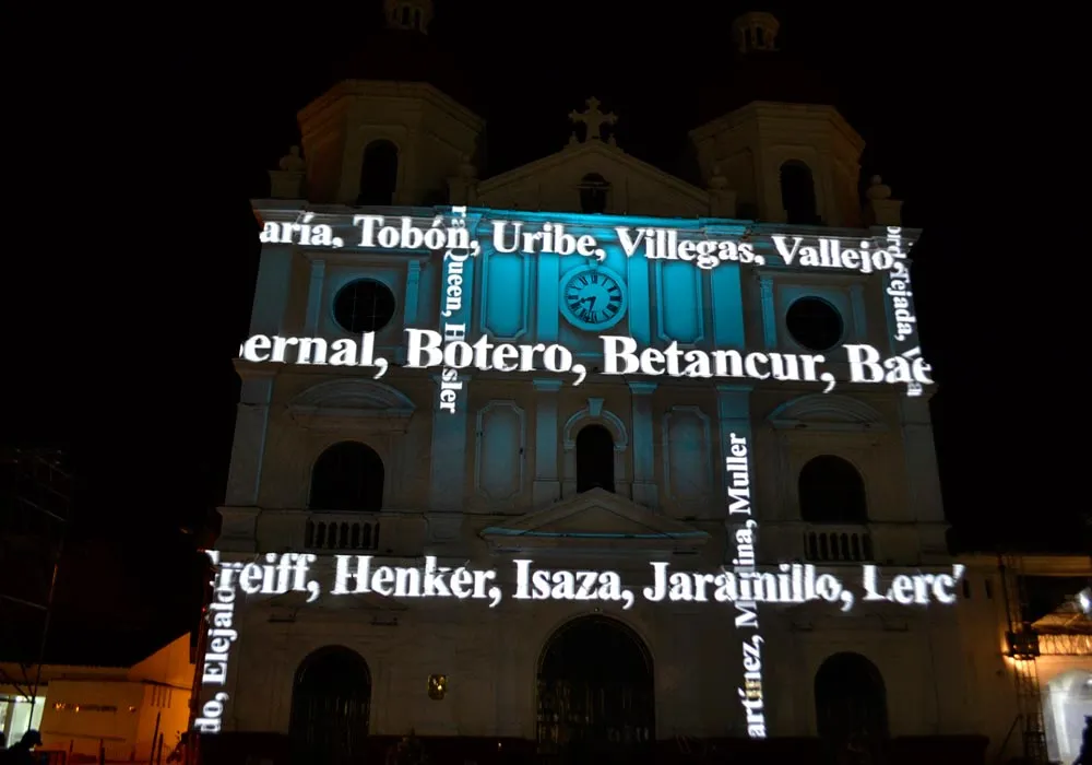 Edeso, Inauguración de la Plaza de la libertad, Rionegro Antioquia