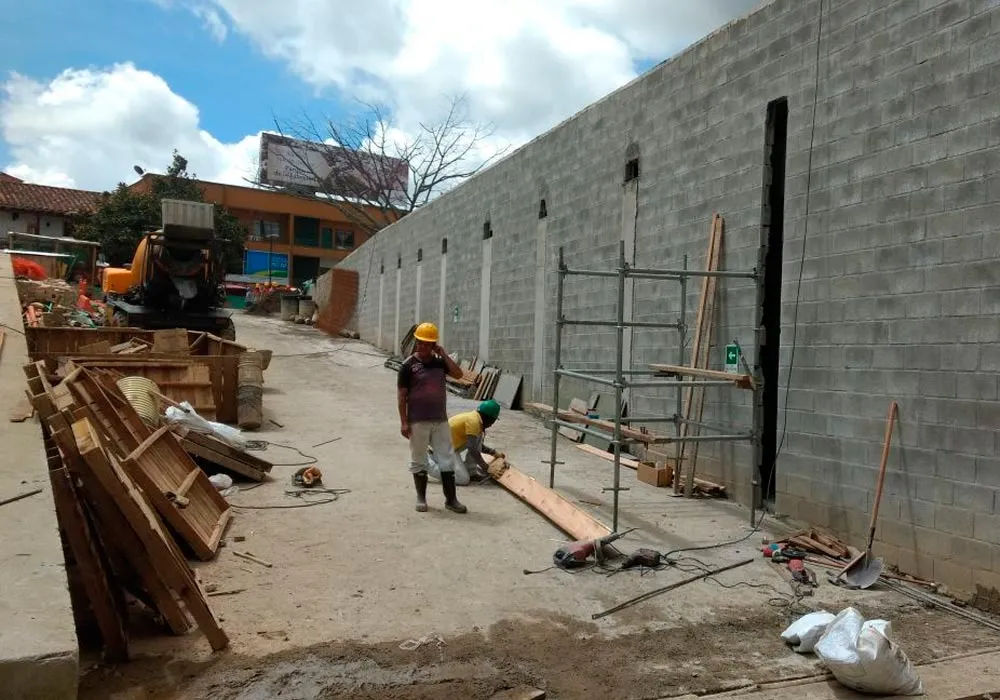 Edeso, Proceso de modernización de la Plaza de la libertad, Rionegro Antioquia