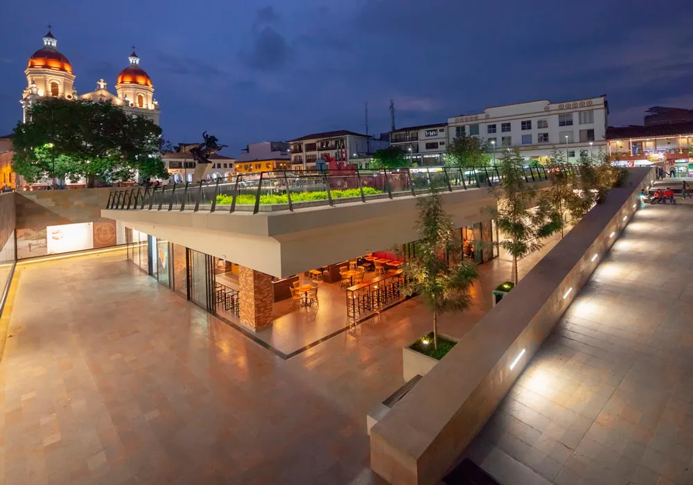 Edeso, Proceso de modernización de la Plaza de la libertad, Rionegro Antioquia