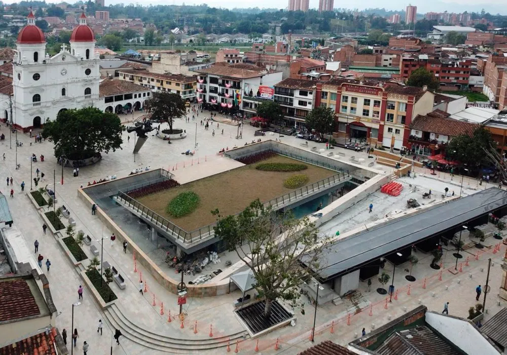 Edeso, Proceso de modernización de la Plaza de la libertad, Rionegro Antioquia