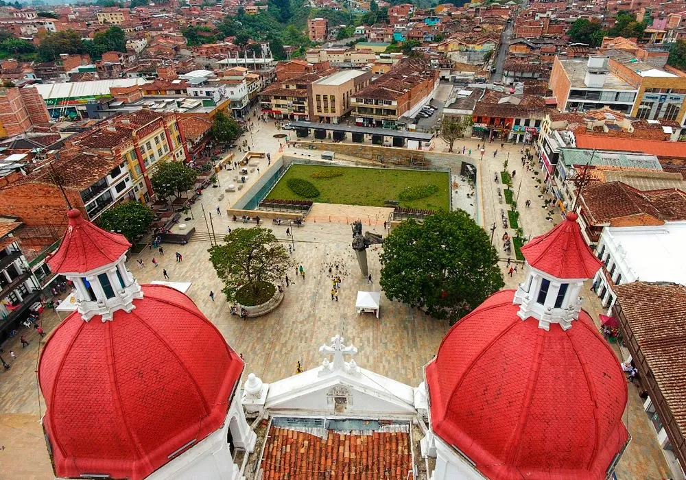 Edeso, Proceso de modernización de la Plaza de la libertad, Rionegro Antioquia