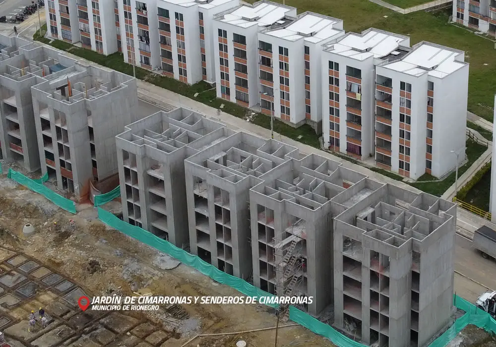 Edeso, galería proyectos de vivienda de la EDESO. proyecto Jardín de Cimarronas
