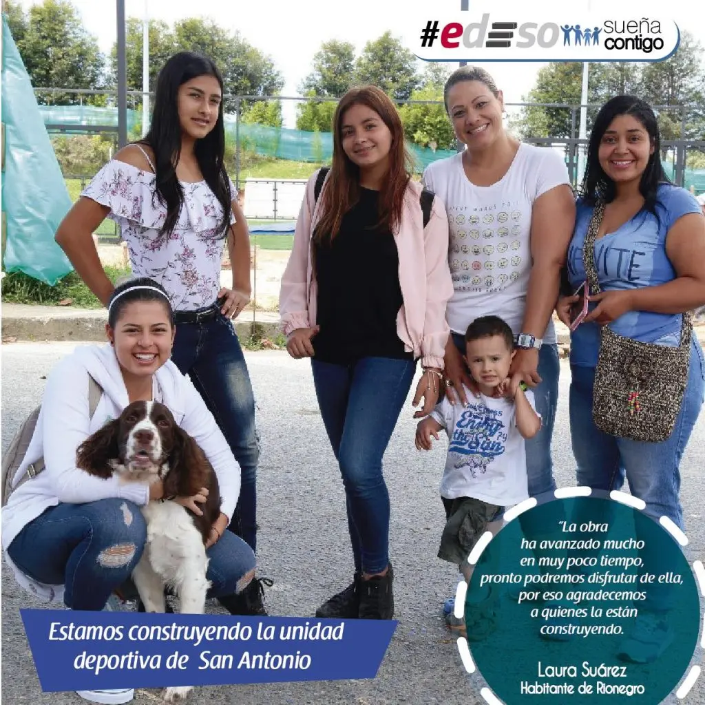Edeso, remodelación, construcción adaptación y equipamiento de unidades deportivas del Municipio de Rionegro