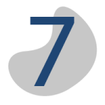 Edeso, Icono gris y azul que representa el numero siete