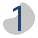 Edeso, Icono gris y azul que representa el numero uno