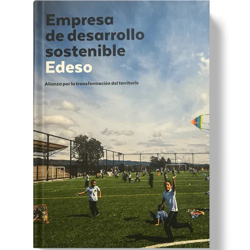 Edeso, portada del libro, Empresa de desarrollo sostenible, Alianza por la transformación del territorio