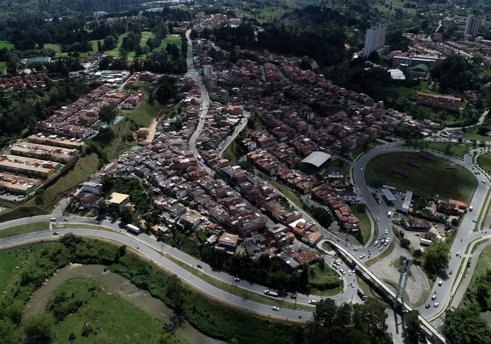 Edeso Perspectivas, panorámica de Rionegro desde el aire