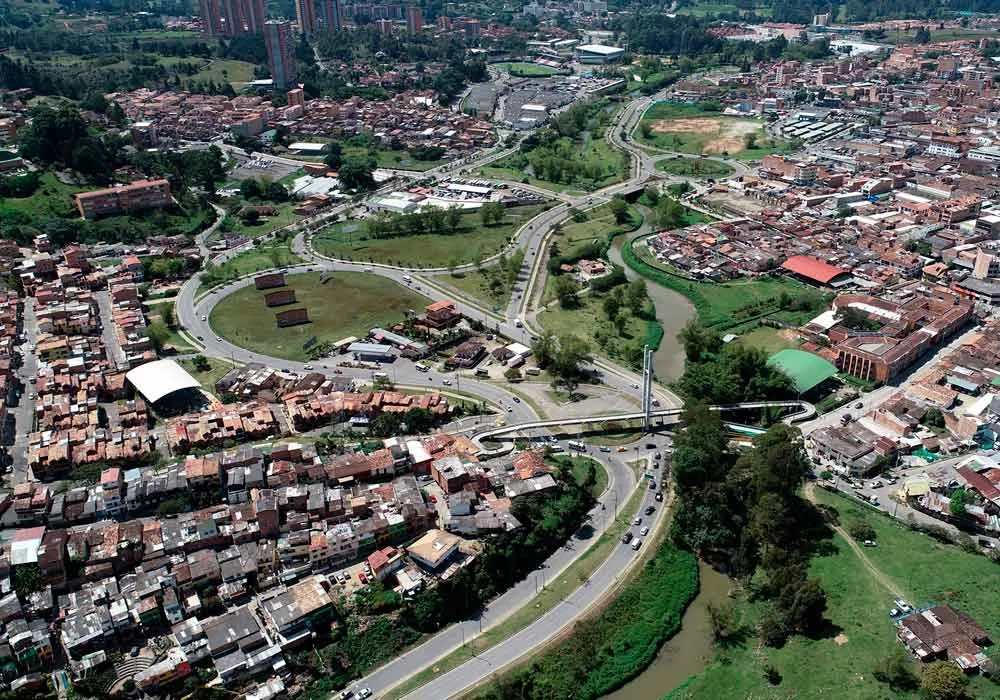 Edeso Perspectivas, panorámica de Rionegro desde el aire