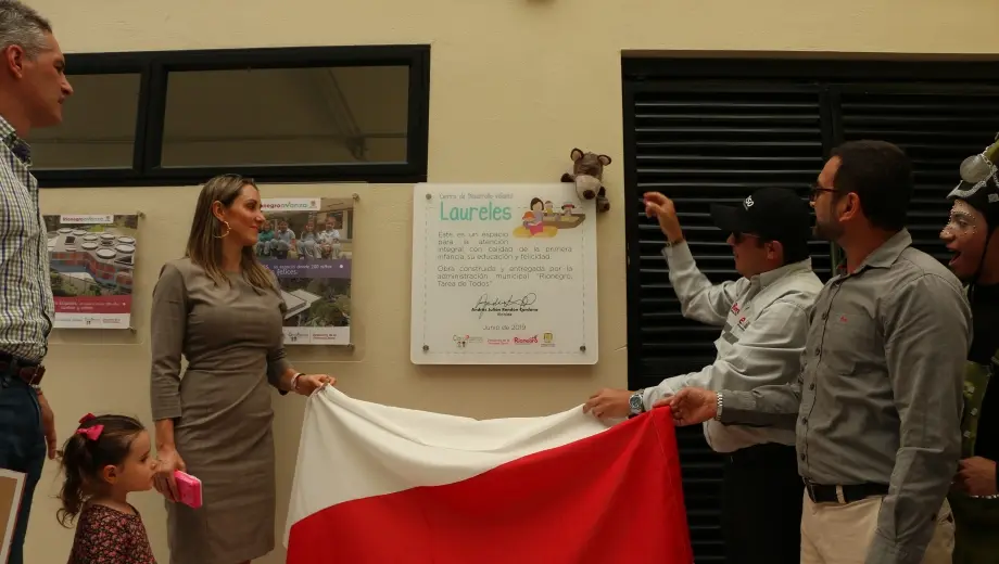 Edeso, Centro de desarrollo infantil, inauguración
