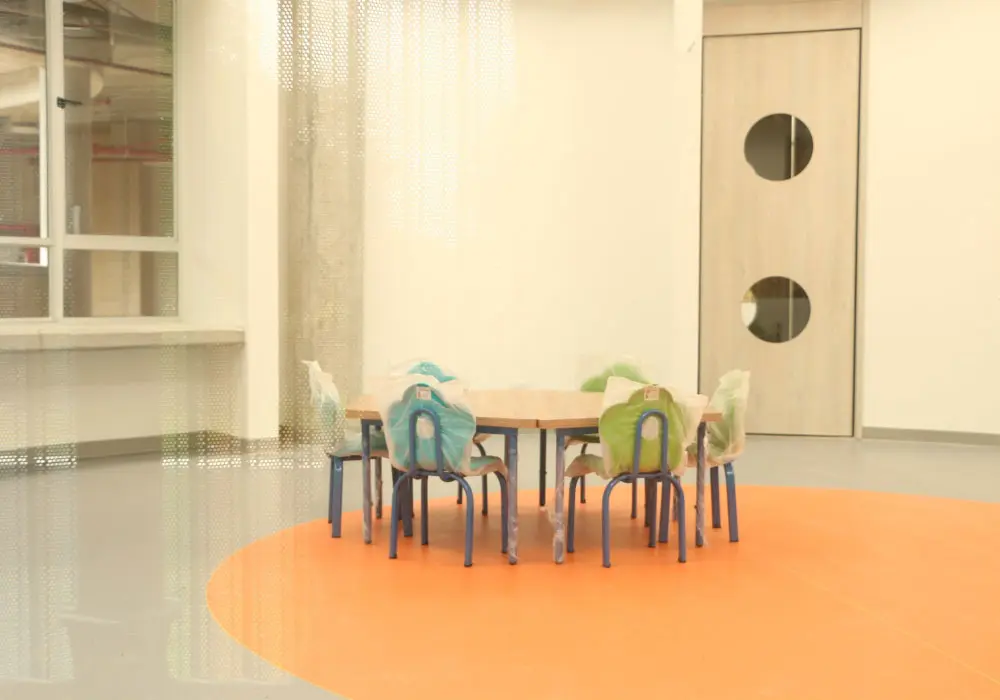 Edeso, Centro de desarrollo infantil, instalaciones