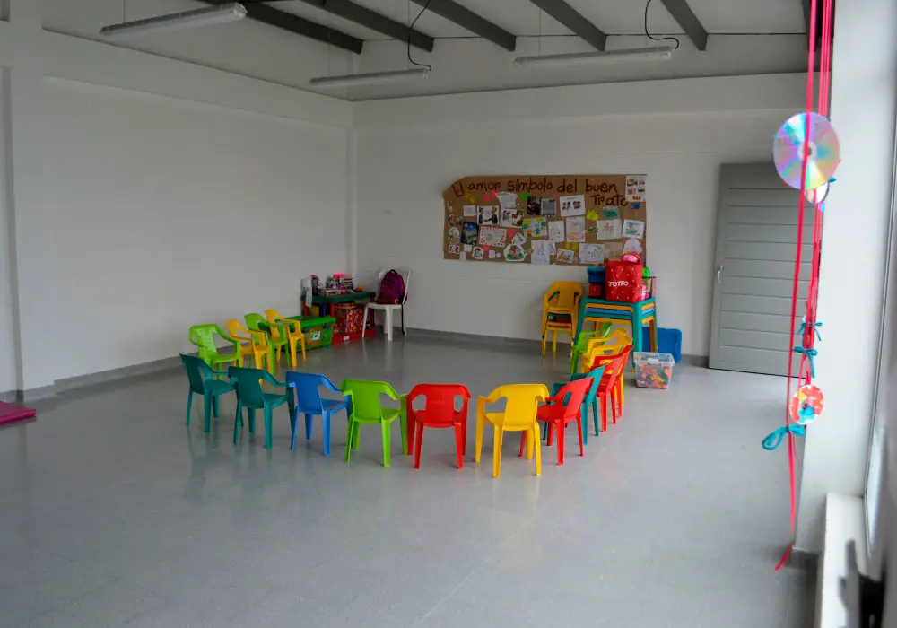 Edeso, Centro de desarrollo infantil, instalaciones