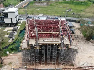 Edeso, Con el vaciado de concreto del Puente Biblioteca de Rionegro, avanza la construcción del megaproyecto Paisajes del Agua