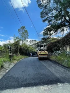 Edeso, Avanzamos con la pavimentación del tramo el Capiro