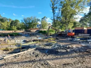 Edeso, Avanzamos en la construcción del puente biblioteca de Rionegro