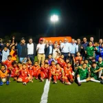 Edeso En el marco del proyecto de mejoramiento de escenarios deportivos, liderado por la Alcaldía de Rionegro en cabeza del alcalde Jorge Rivas, se realizó la entrega de la cancha del barrio El Porvenir, un espacio que hoy se pone al servicio de la comunidad en óptimas condiciones para la práctica de la actividad física, el deporte y la recreación.