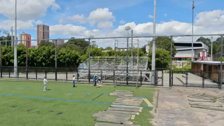 Comenzó la modernización de la emblemática cancha ´La Auxiliar´ de Rionegro