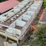 Edeso Inicia la demolición de la I.E. La Normal Superior de María en Rionegro