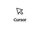 Edeso, Inclusión Social Icono de cursores diferentes