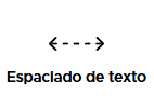 Edeso, Inclusión Social Icono de espaciado en texto