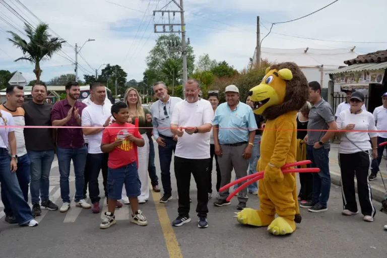 580 metros de andenes fueron entregados a lacomunidad de Pontezuela